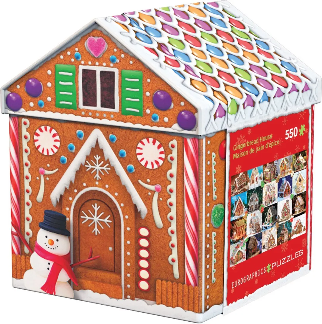Eurographics Peperkoek Huis Puzzel 550 Stuks