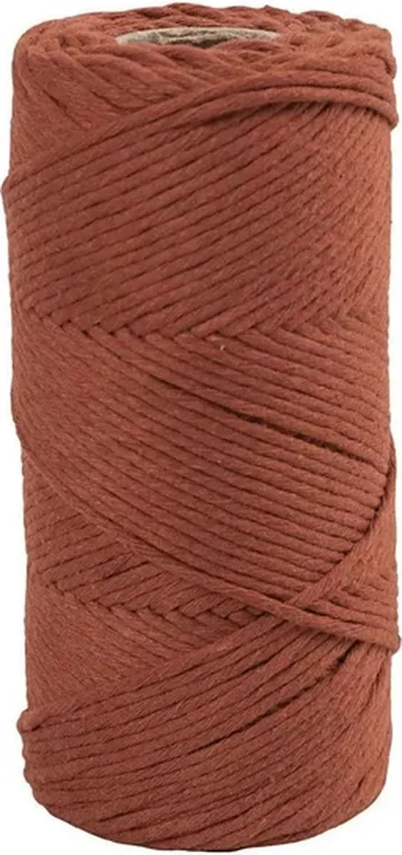 Creativ Company Macramékoord 2mm - 198m - Oranje