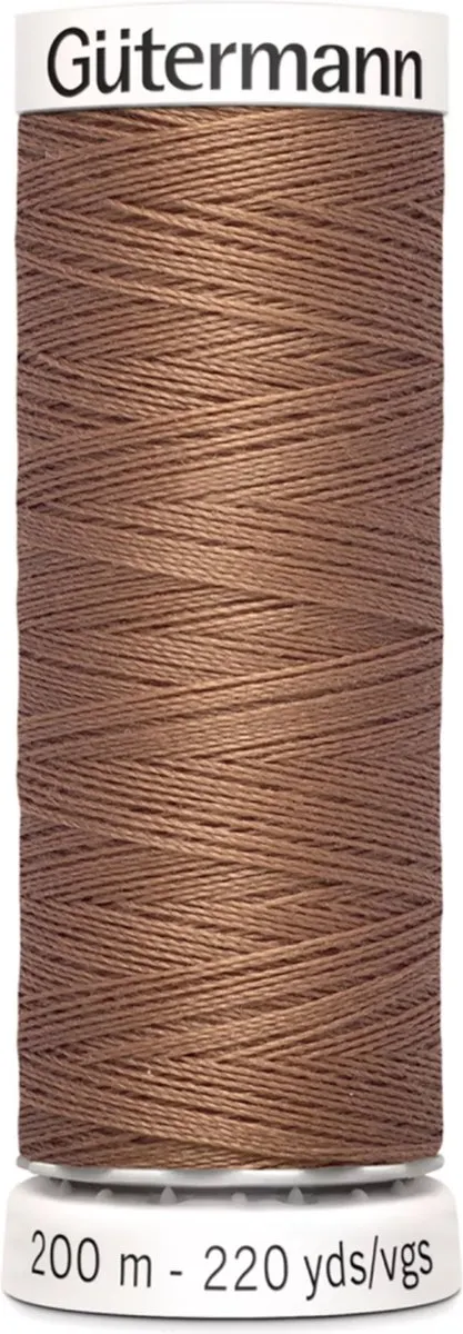 Gutermann Polyester Naaigaren 200m - Bruin