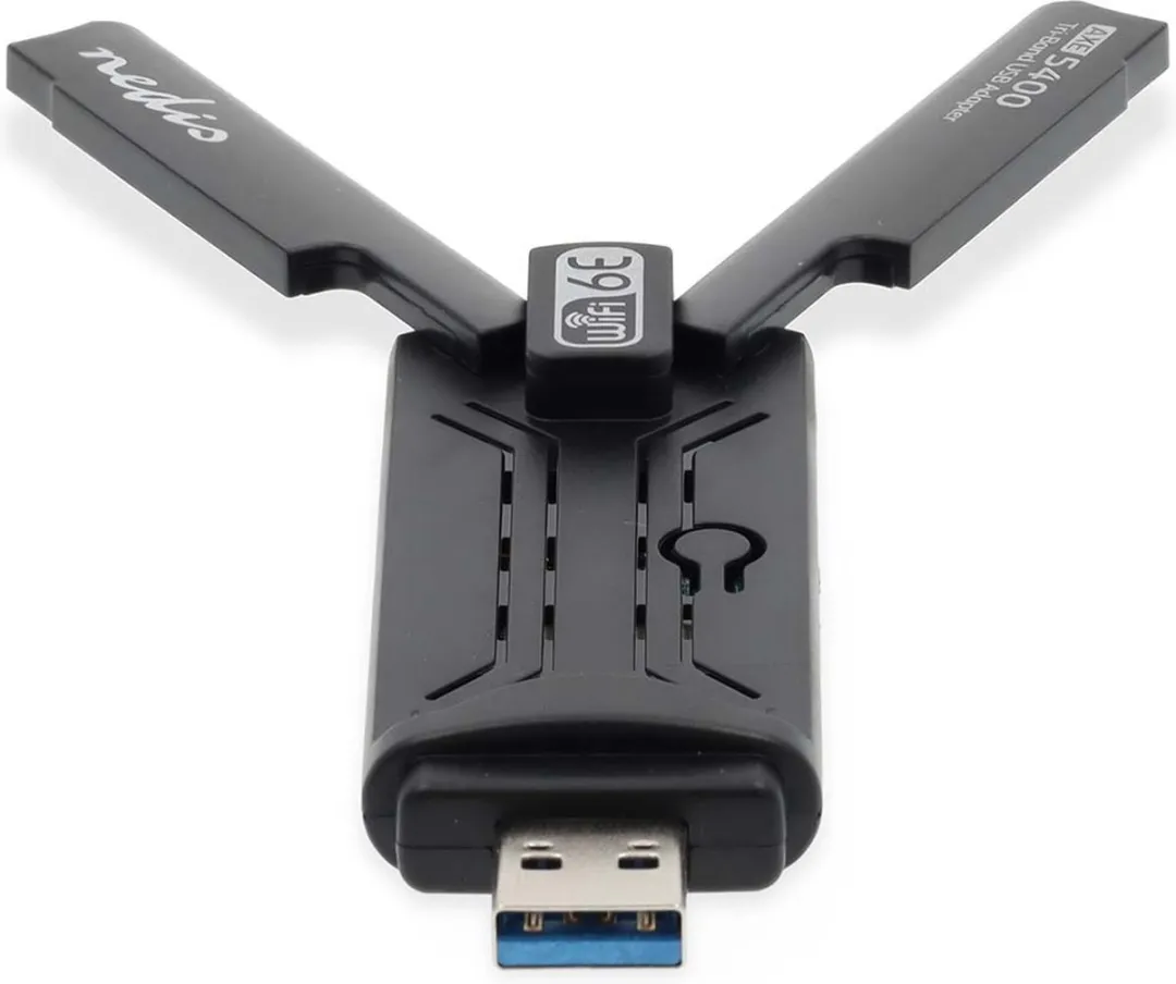 Nedis WSNWA5410BK Wi-Fi 6E Dongel