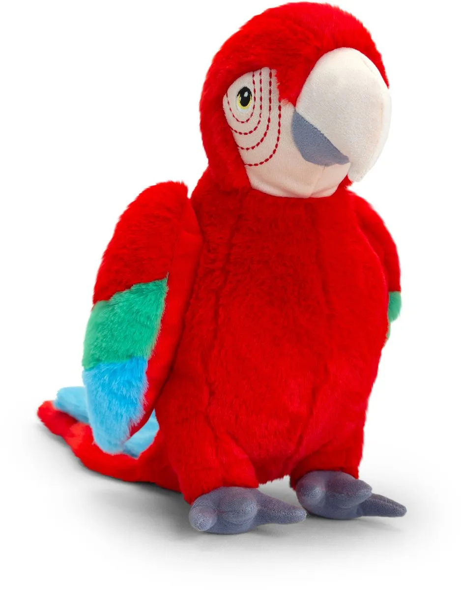 Keel Toys Papegaai Knuffel