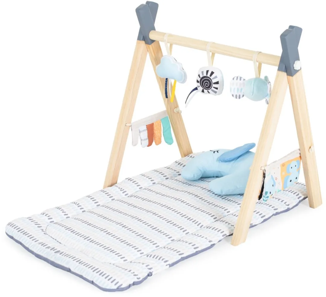 Moni Toys Sahara Speelkleed met Houten Babygym