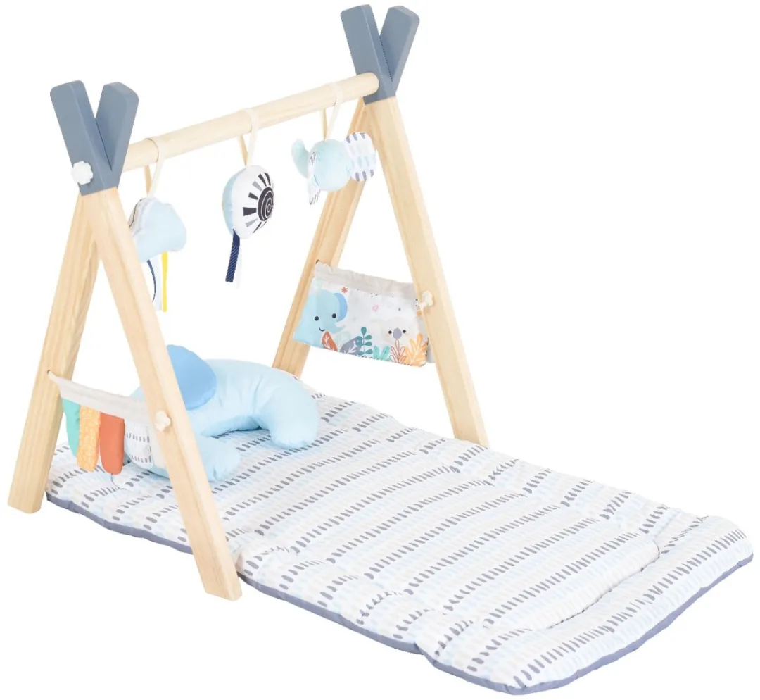 Moni Toys Sahara Speelkleed met Houten Babygym