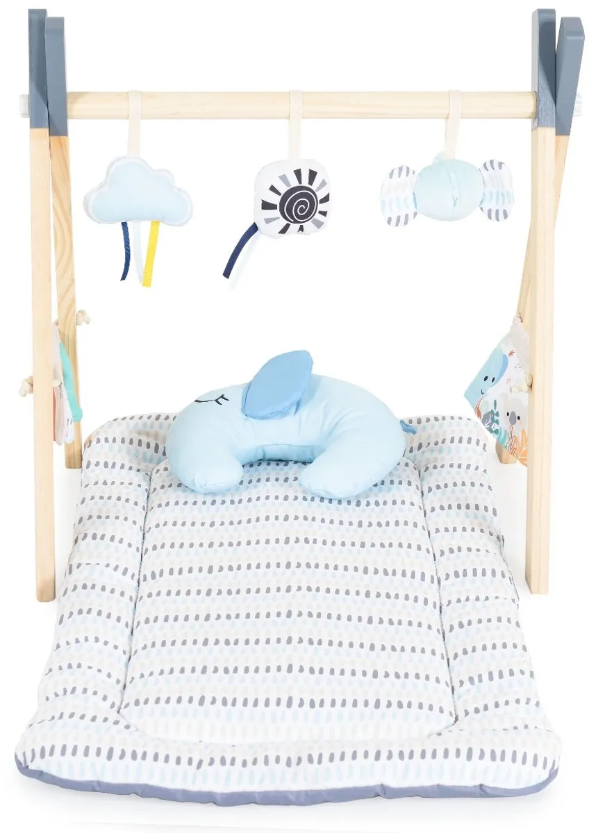Moni Toys Sahara Speelkleed met Houten Babygym