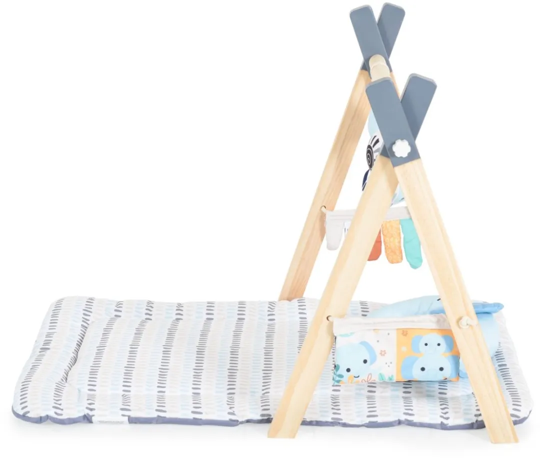 Moni Toys Sahara Speelkleed met Houten Babygym