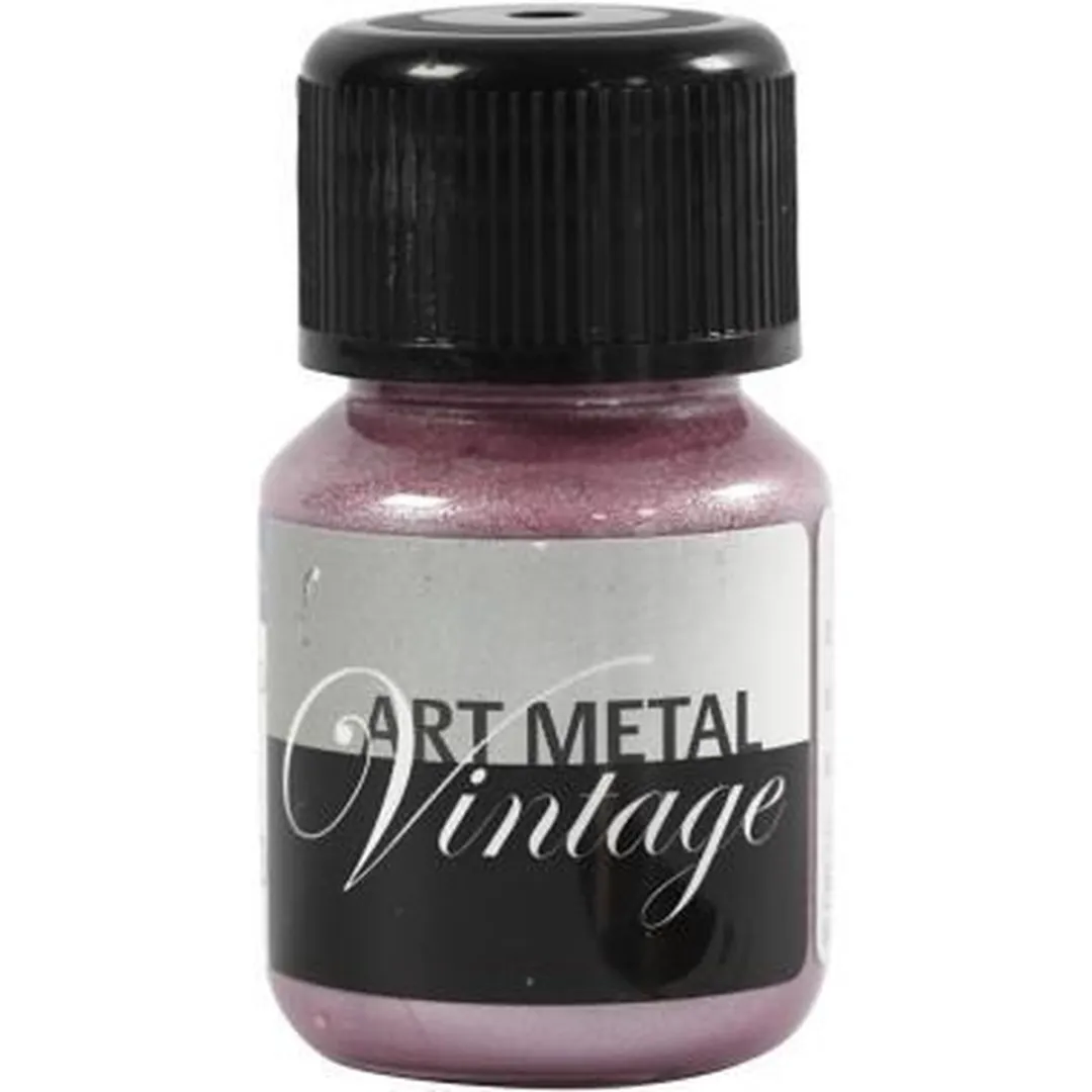 Creativ Company Schjerning Art Metal Verf 30ml - Lava Rood