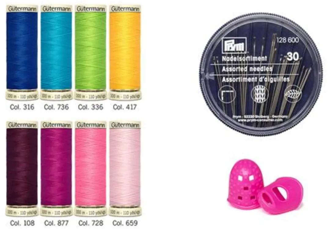 Gutermann Naaigarenset - 8 Kleuren 8x100m - Multicolor