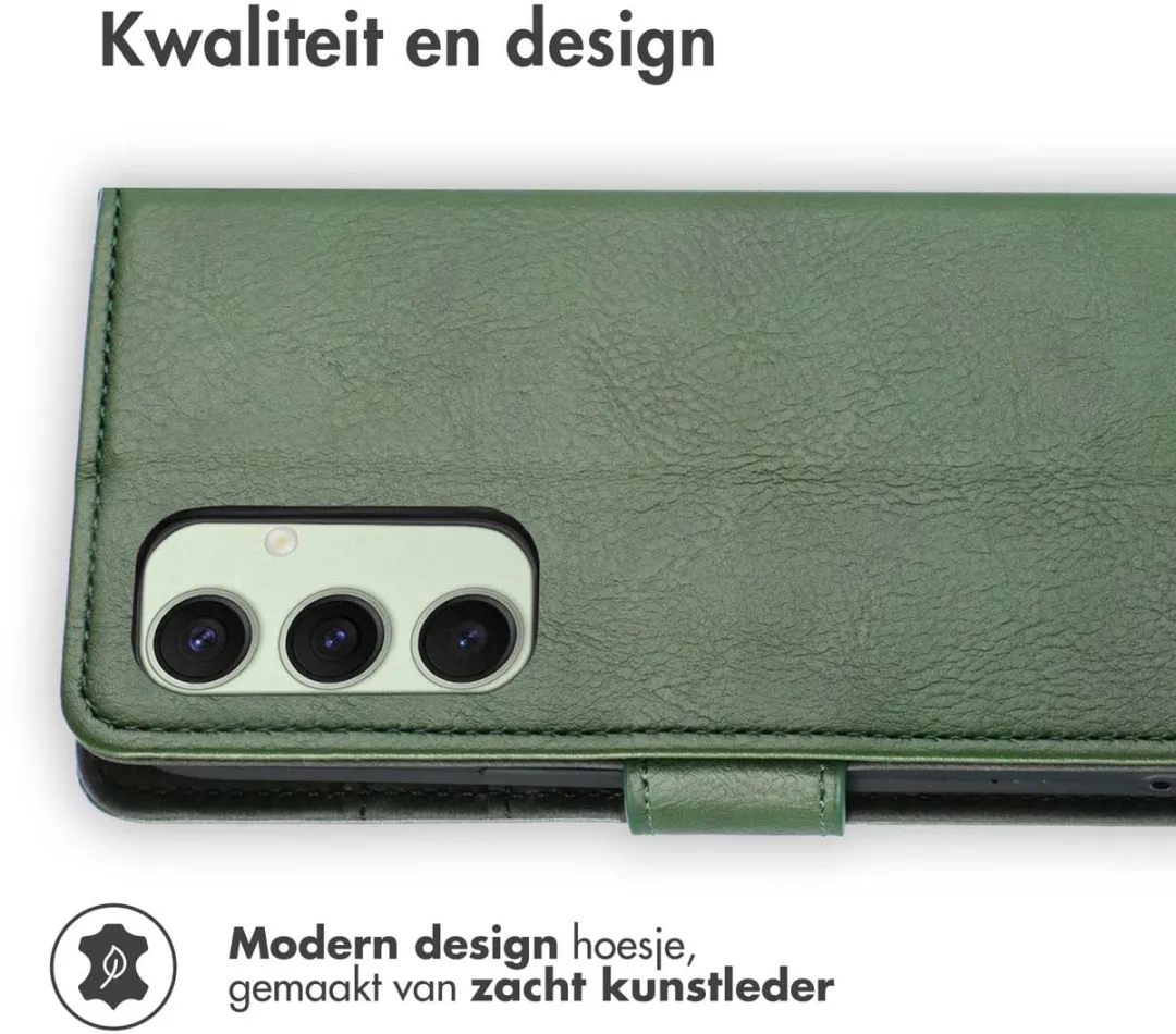 Imoshion Hoesje Samsung Galaxy S24 FE - 3 Pasjes Groen