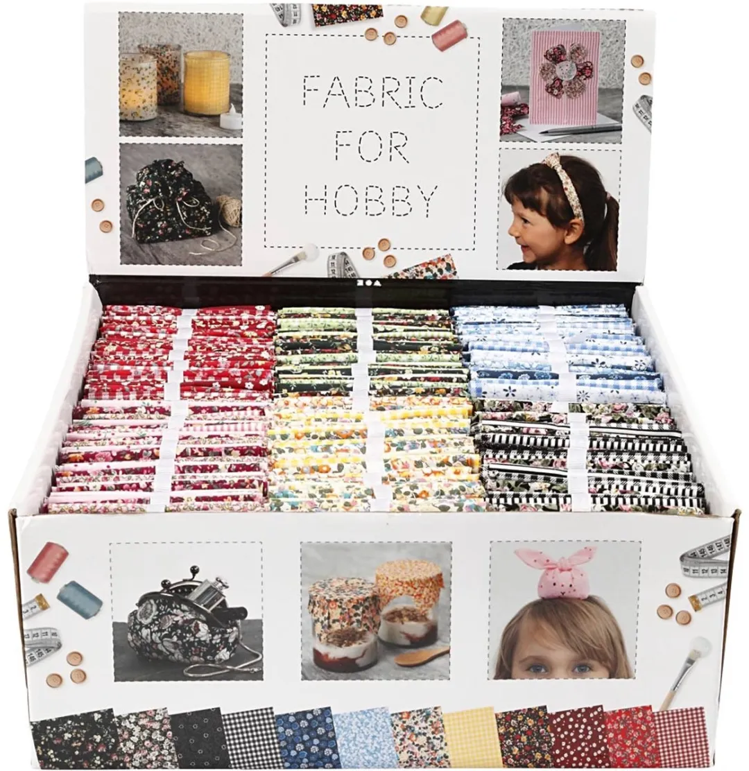 Creativ Company Fat Quarters Katoen Patchwork - 48 Stuks Multicolor