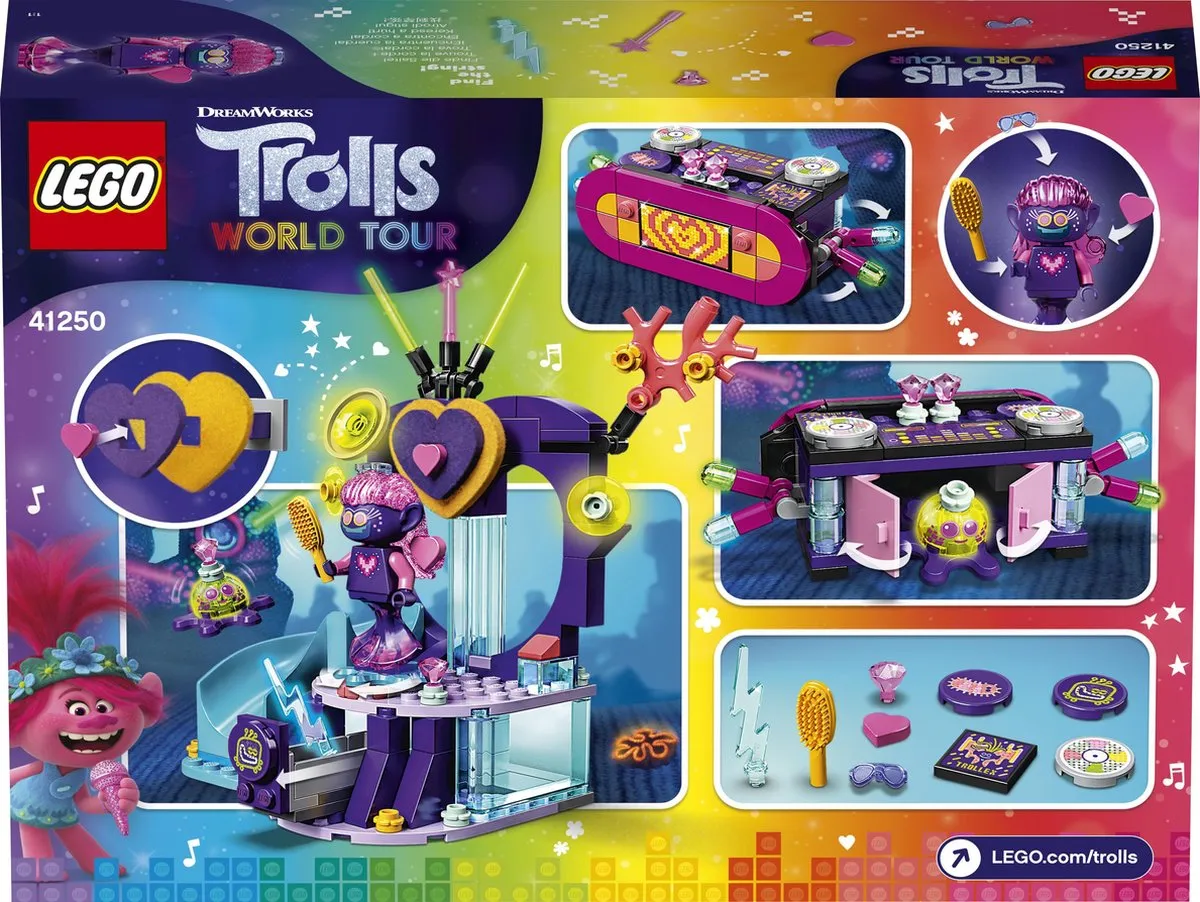 LEGO Trolls Dansfeestje Techno Rif 41250 - 173 Stukken