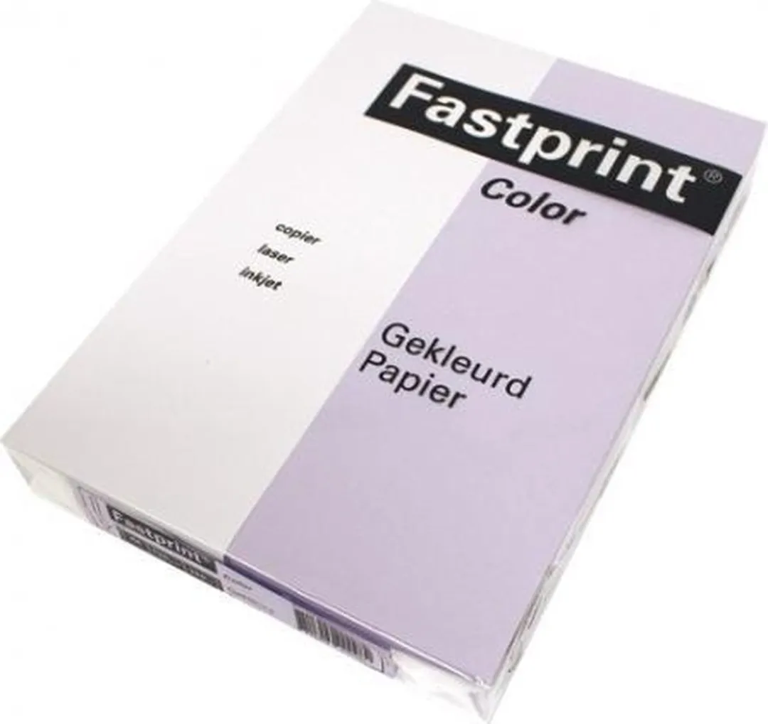 Quantore Fastprint Gekleurd Papier A4 80gr - Paars - 500 Stuks