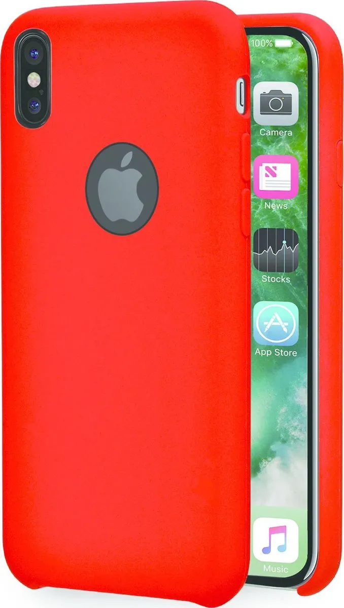 Azuri Rubber Hoesje iPhone X/Xs