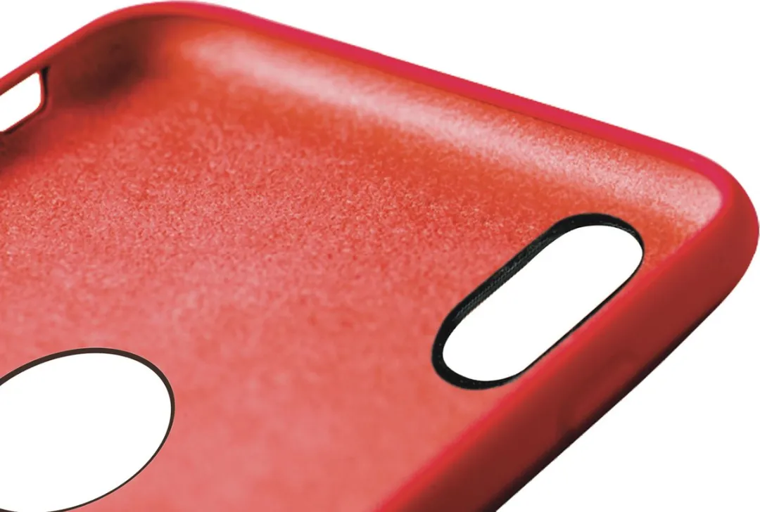 Azuri Rubber Hoesje iPhone X/Xs - Rood