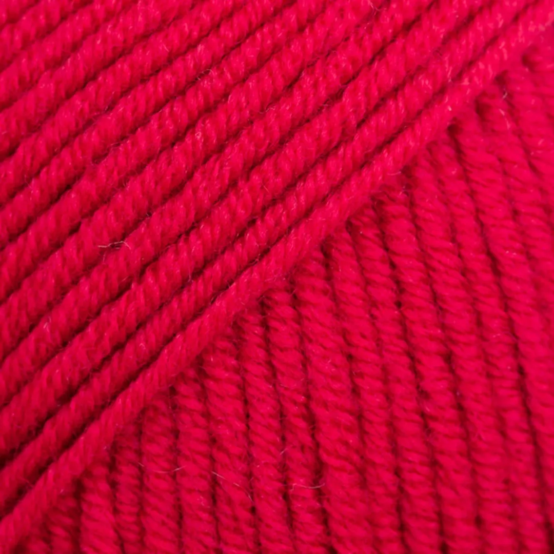 Drops Merino Extra Fine Uni Colour 11 Karmijnrood Wolgaren