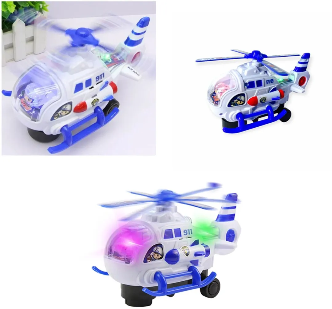 YJ Toys Politiehelikopter Actie Pro 777 - Licht, geluid & beweegbare propellers - 3x batterijen