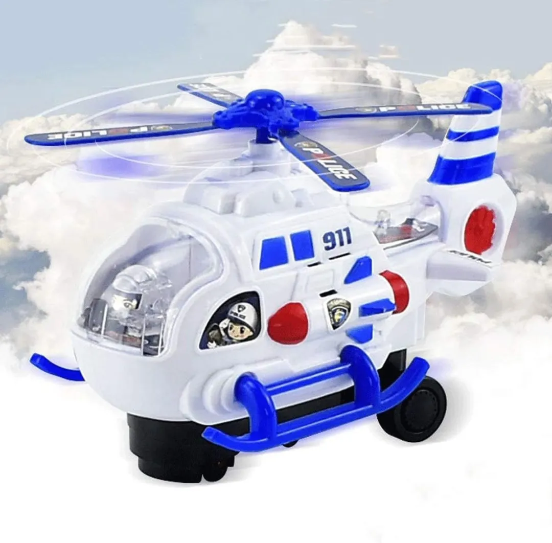 YJ Toys Politiehelikopter Actie Pro 777 - Licht, geluid & beweegbare propellers - 3x batterijen