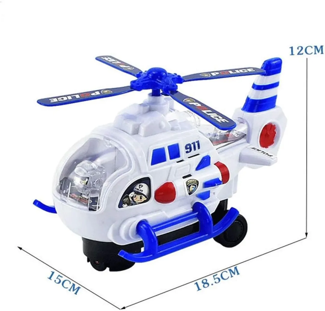 YJ Toys Politiehelikopter Actie Pro 777 - Licht, geluid & beweegbare propellers - 3x batterijen