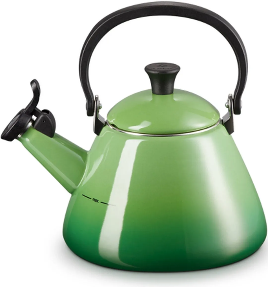 Le Creuset Fluitketel Kone 1.6L - Bamboe - Inductiegeschikt
