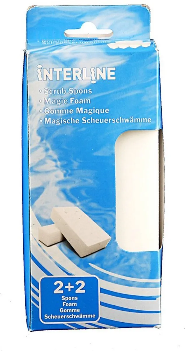 Kokido Interline Zwembad Scrub Sponzen 4 Stuks