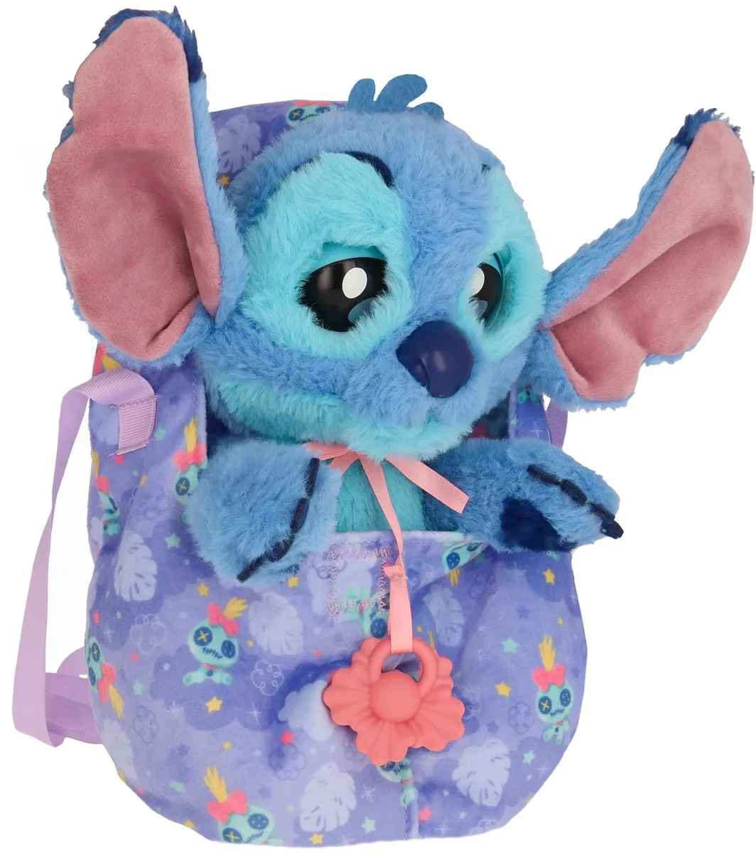 Imc Toys Disney Stitch Interactieve Pluchen Knuffel - Blauw