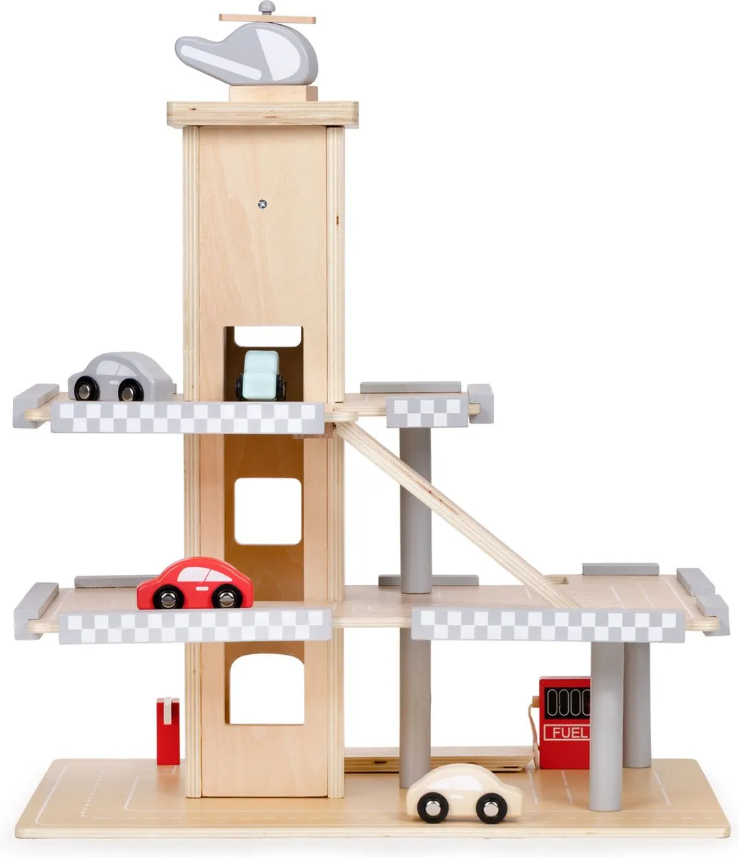ECOTOYS Speelgoedgarage W04B047B