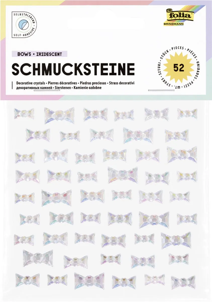 Folia Plakstenen BOWS BASIC - 52 Stuks - Multicolor