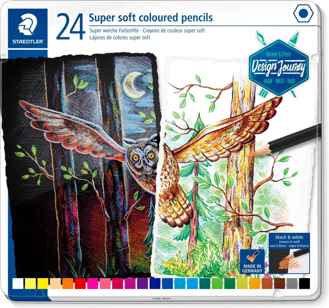 STAEDTLER Super Soft Kleurpotlood 24-delig