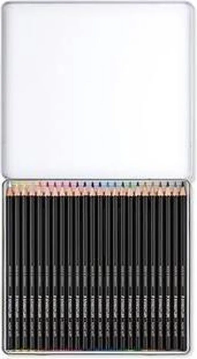 STAEDTLER Super Soft Kleurpotlood 24-delig - Metal Etui