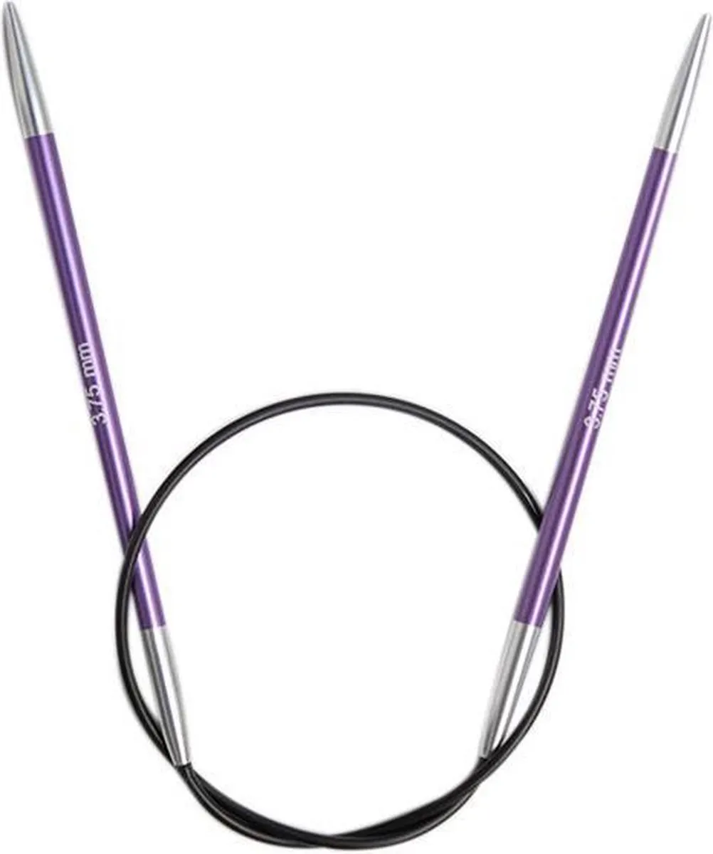 KnitPro Zing Rondbreinaalden 40cm 3.75mm - Multikleur