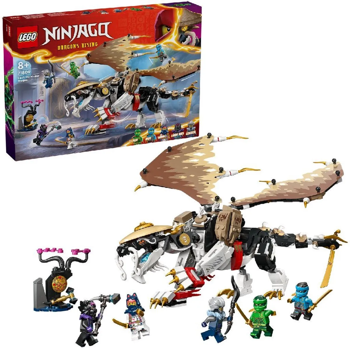 LEGO Ninjago Egalt de Meesterdraak 71809 - 532 Stukken - afbeelding 6 van 6