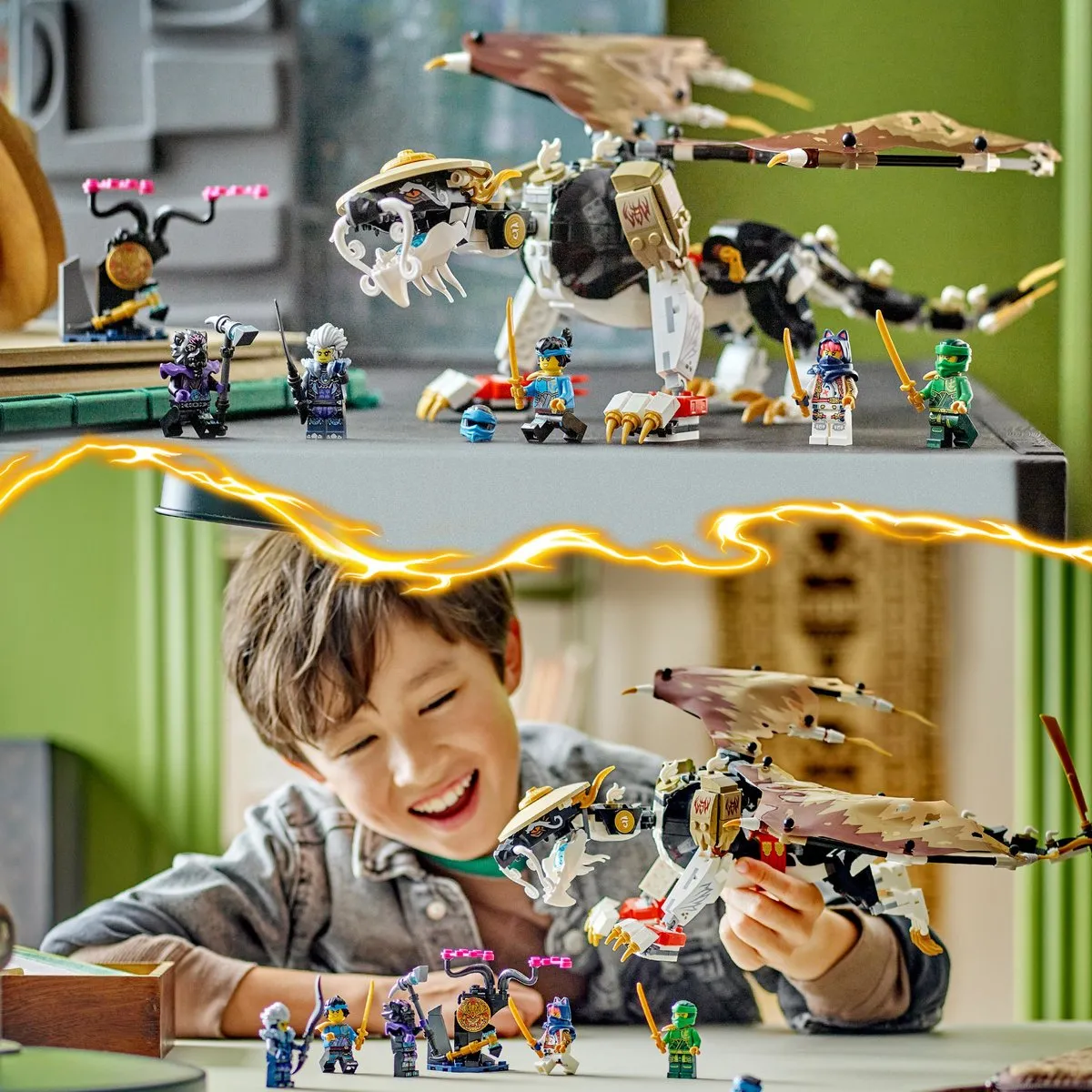 LEGO Ninjago Egalt de Meesterdraak 71809 - 532 Stukken