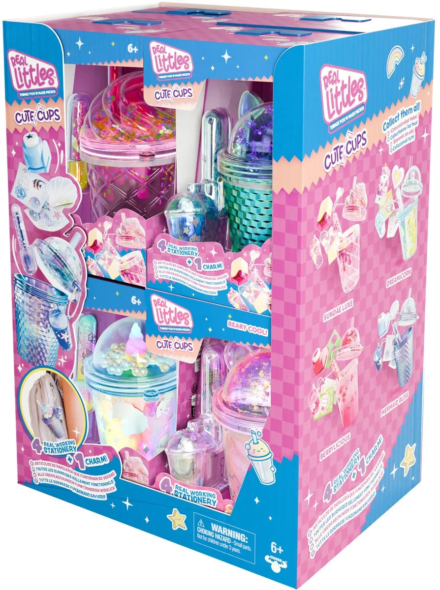 Real Littles - Cute Cups - Verrassingscup met 4 werkende verrassingen!
