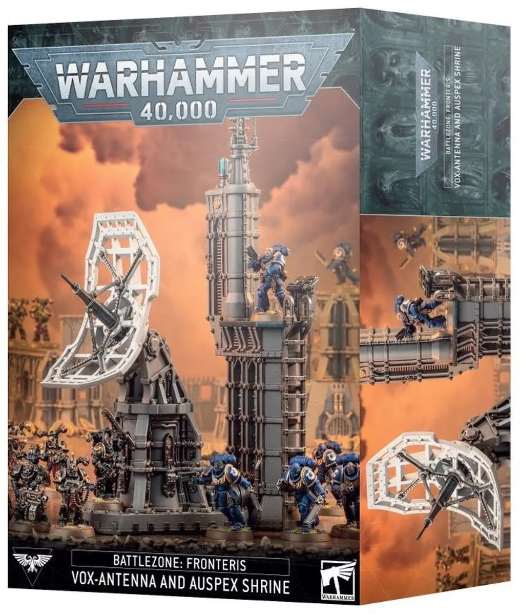 Warhammer 40K Fronteris Vox Antenna & Auspex Shrine 64-56