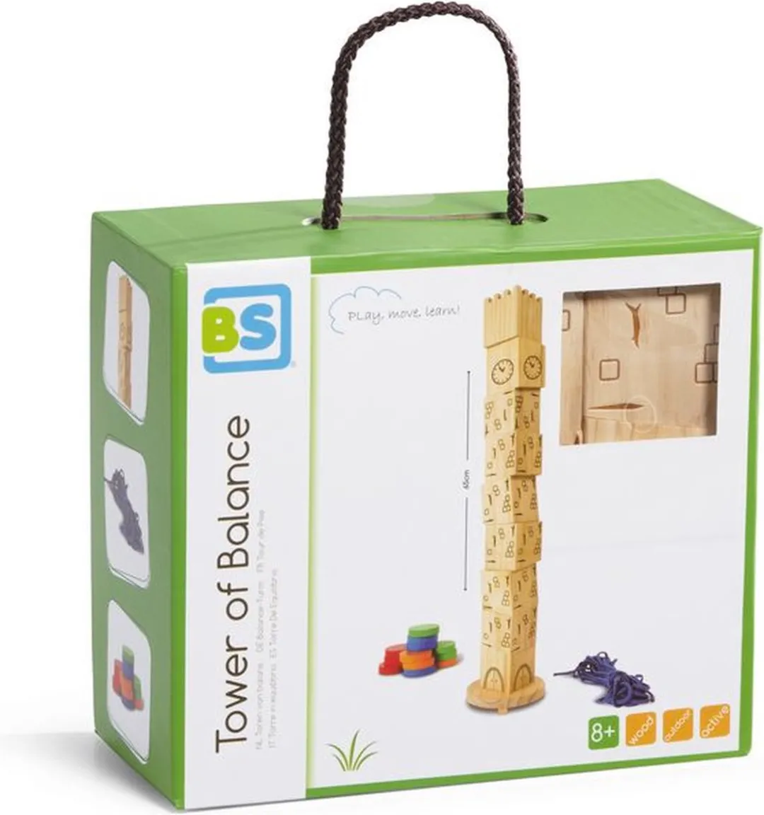BS Toys Balans Toren GA232 - Hout