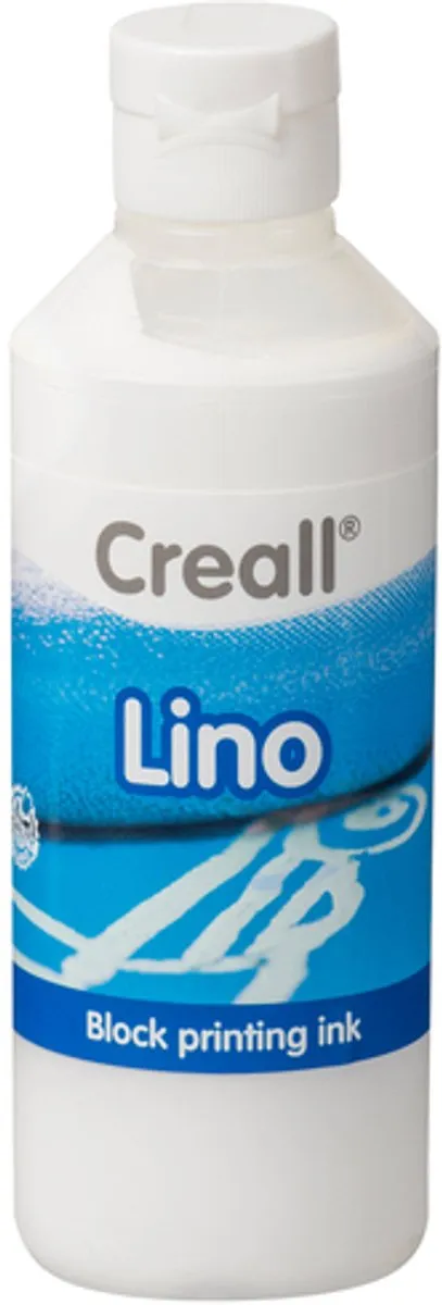 Creall Linoleumverf Wit 250ml