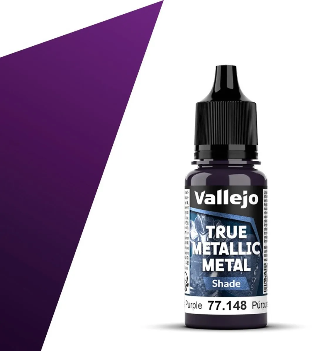 Vallejo Hobbyverf True Metallic Metal Shade Amethist Paars 18ml