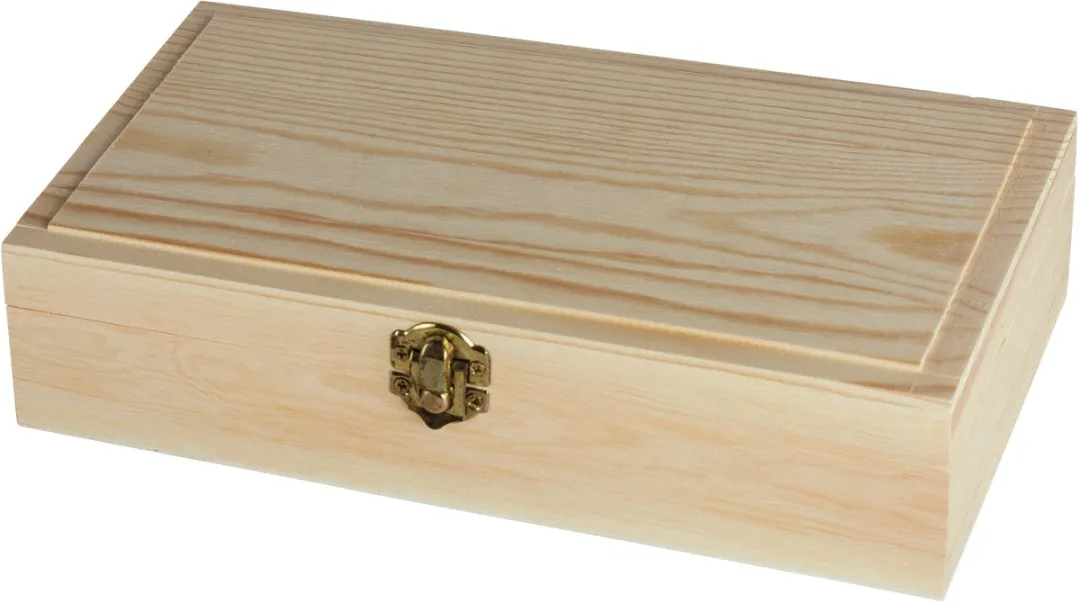 Rayher Houten Kistje Lichtbruin - 2 Stuks