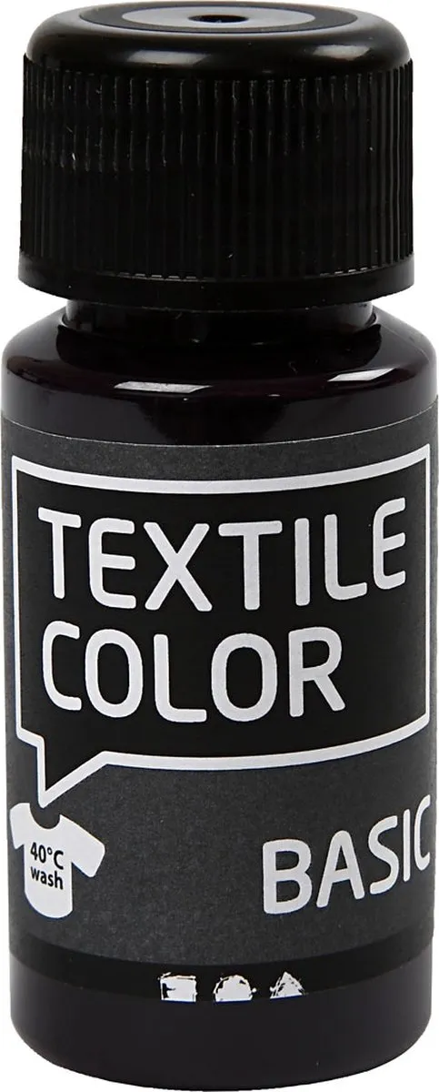 Creativ Company CC Creotime Textile Color Basic - 50ml Paars