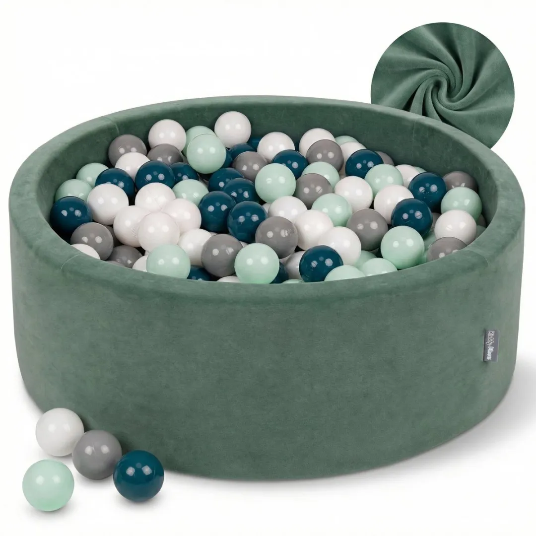 KiddyMoon Velvet Ballenbak 90x30cm