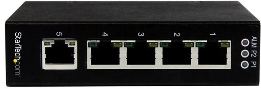 Startech IES51000 5-poorts Switch - Zwart