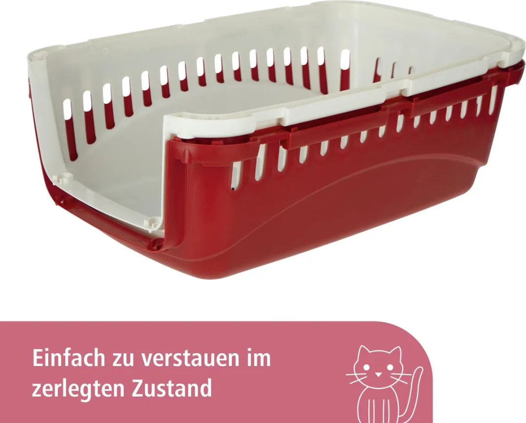 Kerbl Transportbox Expedion - Wit/Rood - afbeelding 6 van 6