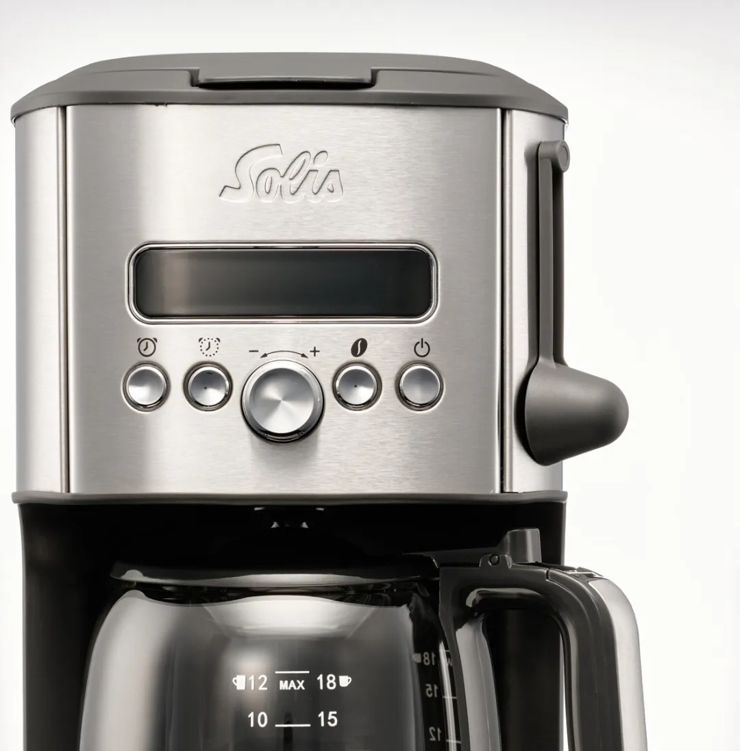 Solis Aroma Brewer 1021 Koffiezetapparaat - 12 Koppen - 1,8L - Zilver