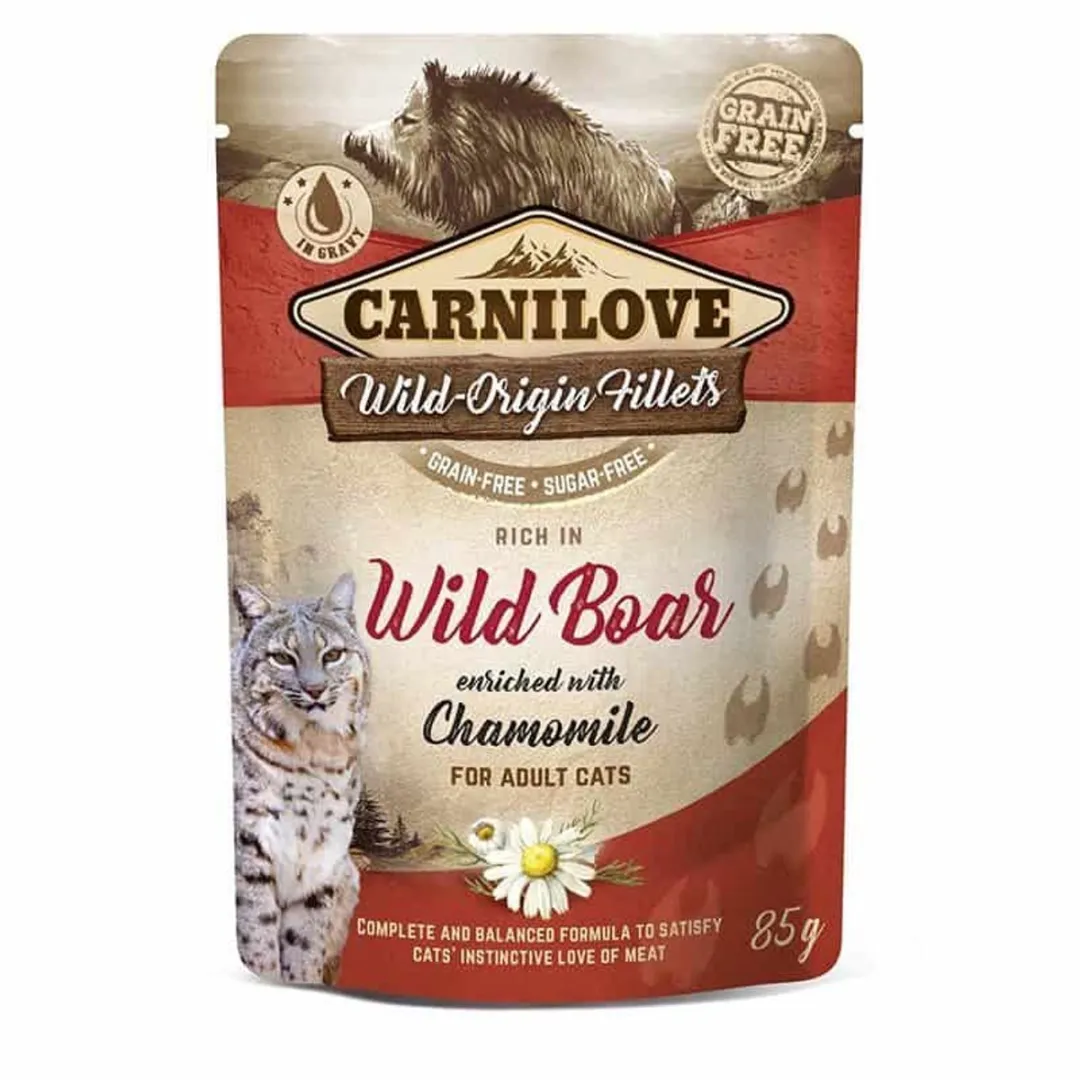 Carnilove Wild Zwijnenhuid Pouches