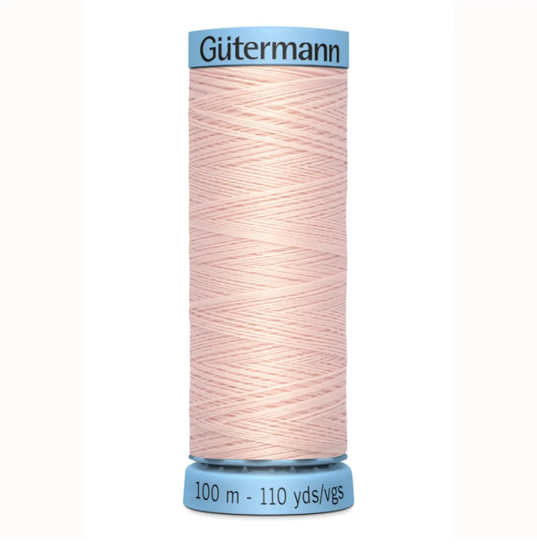 Gutermann Zijde Garen 100m - Zwart/Grijs/Wit