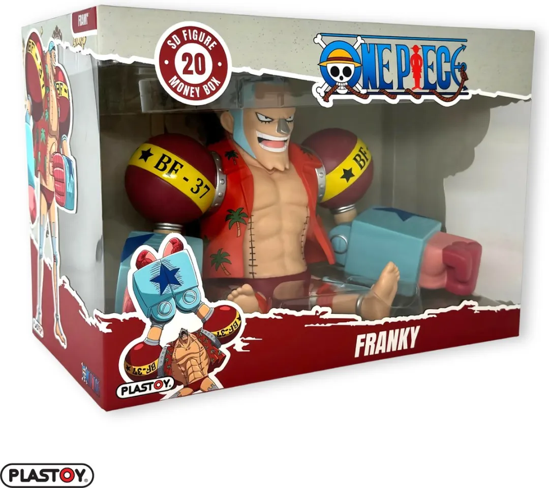 Plastoy One Piece Franky Spaarpot - Veelkleurig