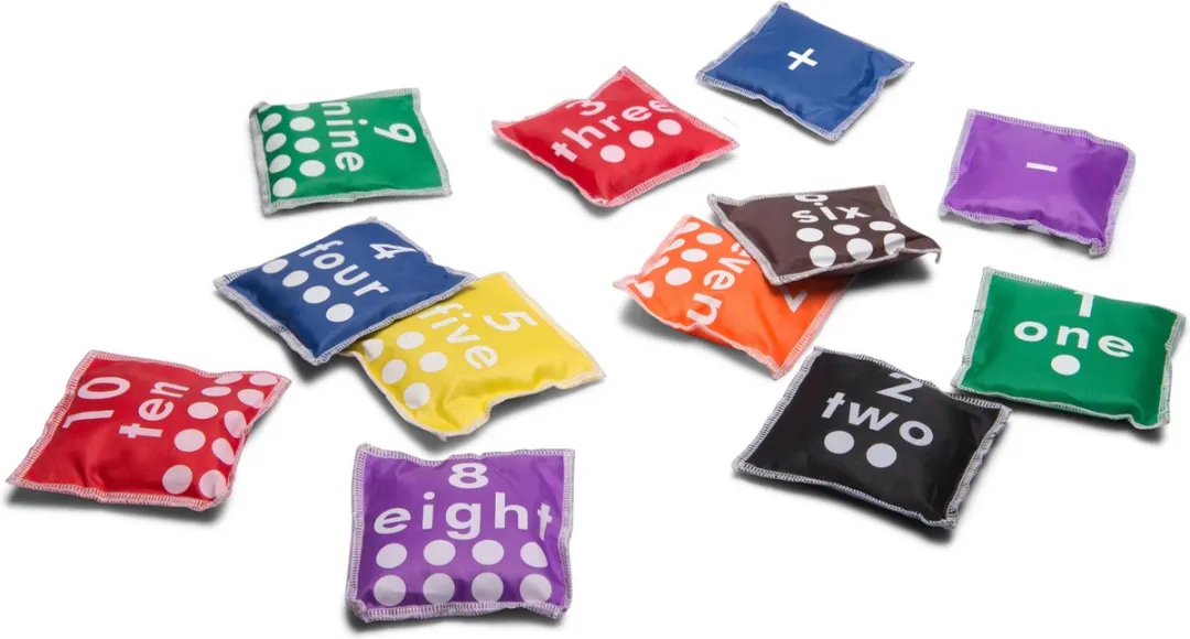 BS Toys The Count Games Rekenzakjes - 12 Stuks