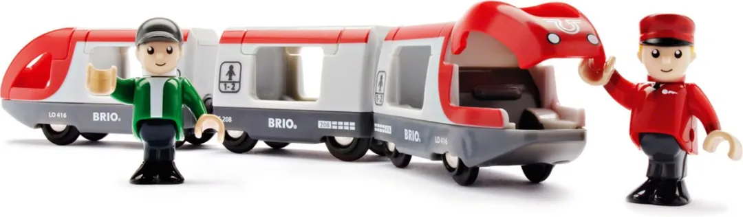 BRIO Rode Passagierstrein 33505 - 5-delig