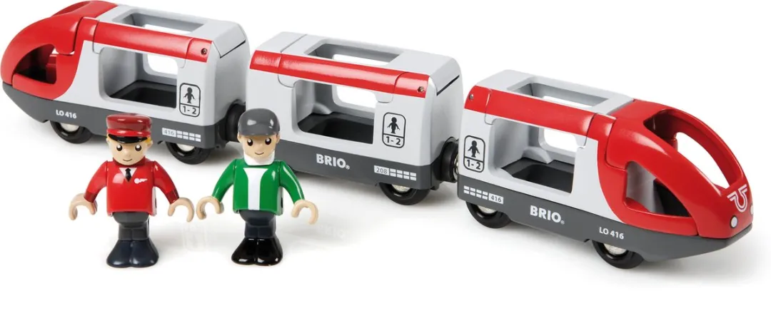 BRIO Rode Passagierstrein 33505