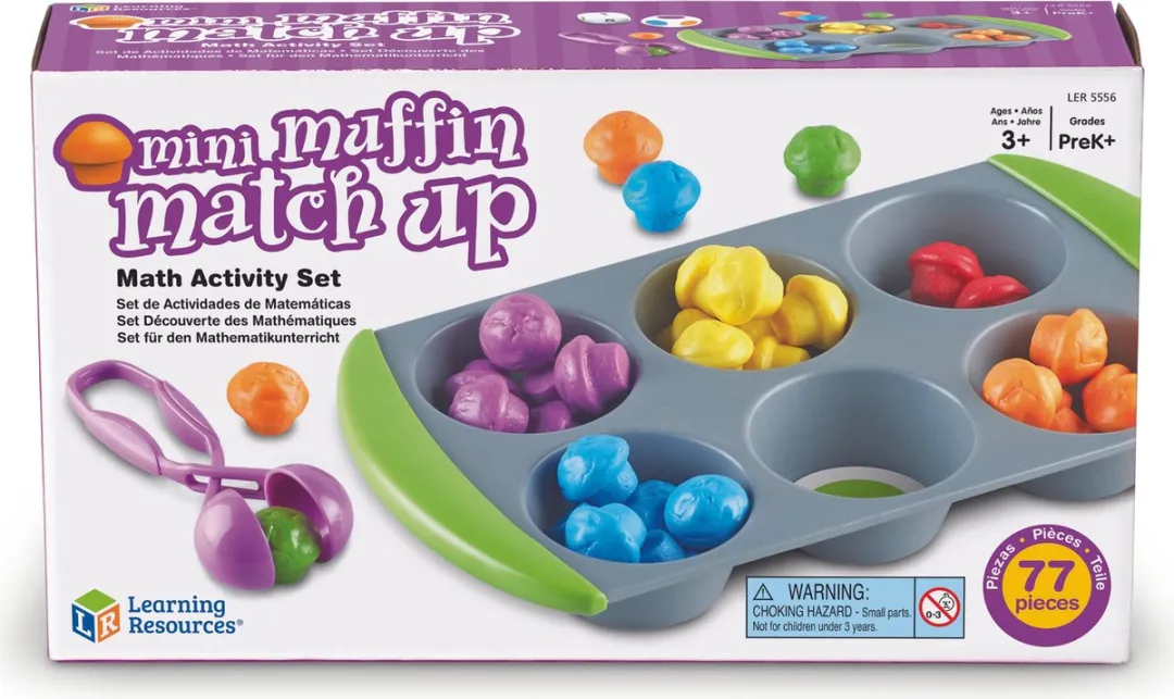 Learning Resources Mini Muffin Sorteer Activiteitenset LER5556 - Multicolor
