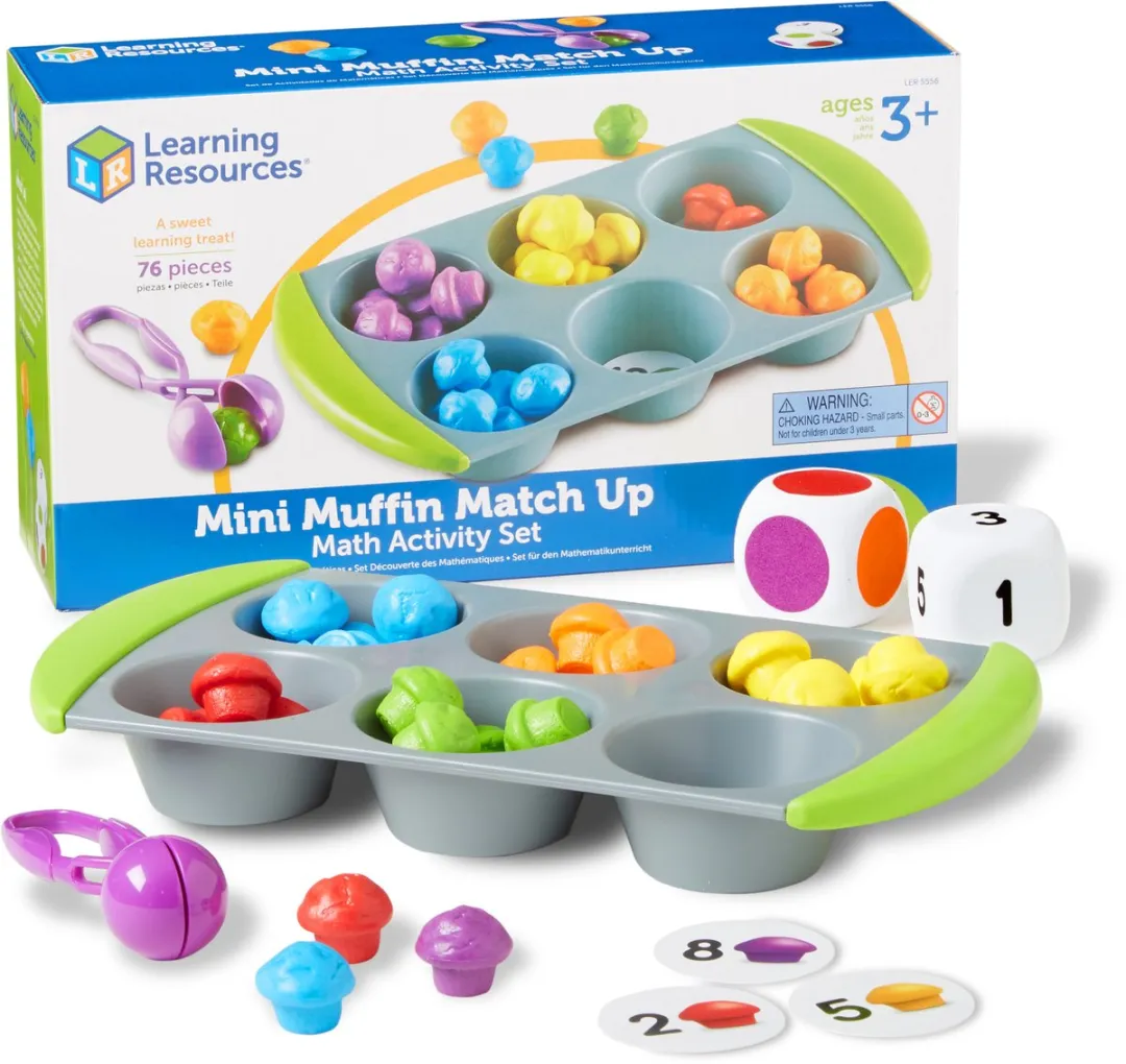 Learning Resources Mini Muffin Sorteer Activiteitenset LER5556